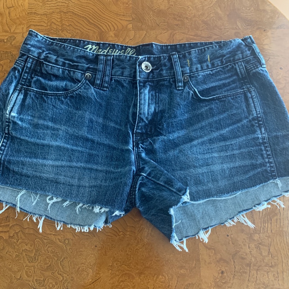 Madewell Cutoff Denim Shorts size 26